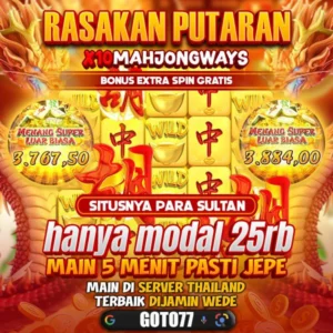 Goto77 Situs Slot Online PG Soft Resmi Mahjong Ways 2026